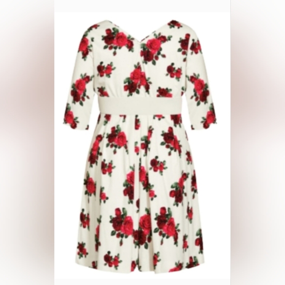 ⚘️City Chic Limited Edition Midi Dress🌹 - Picture 11 of 14